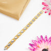 Black with Golden Ceramic Bracelet For Men