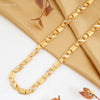 C cut Nawabi with Triangle Shape gold plated Chain