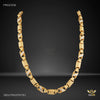 C cut Nawabi with Triangle Shape gold plated Chain