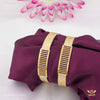Classic Carved Shine Bangles For Women