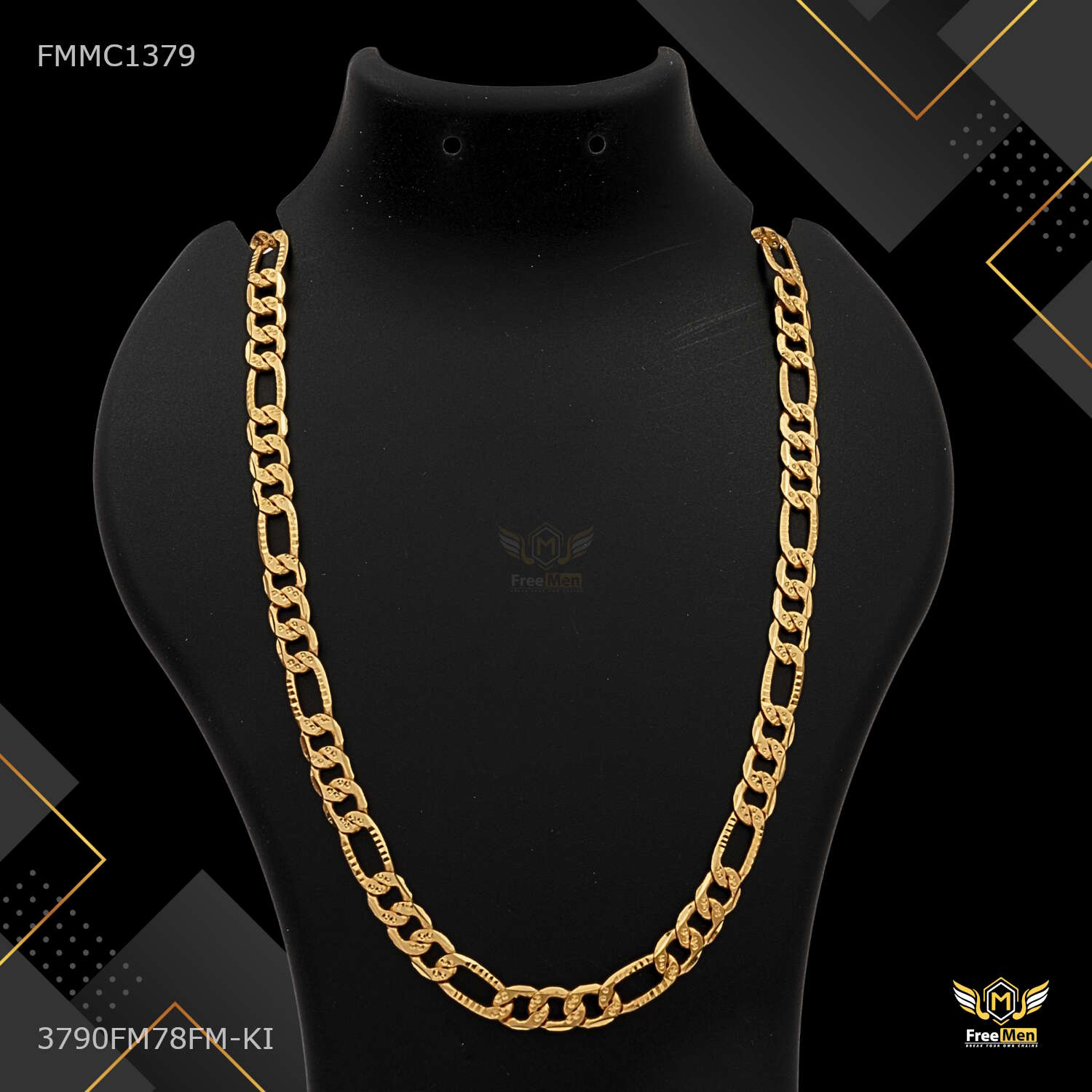 Classic New Sachin Chain for Man - FMMC1379 – Freemen®