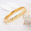 Cross Lining golden kada for Men