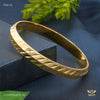 Cross Lining golden kada for Men