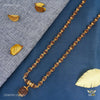 damru-with-golden-cap-rudraksha-mala