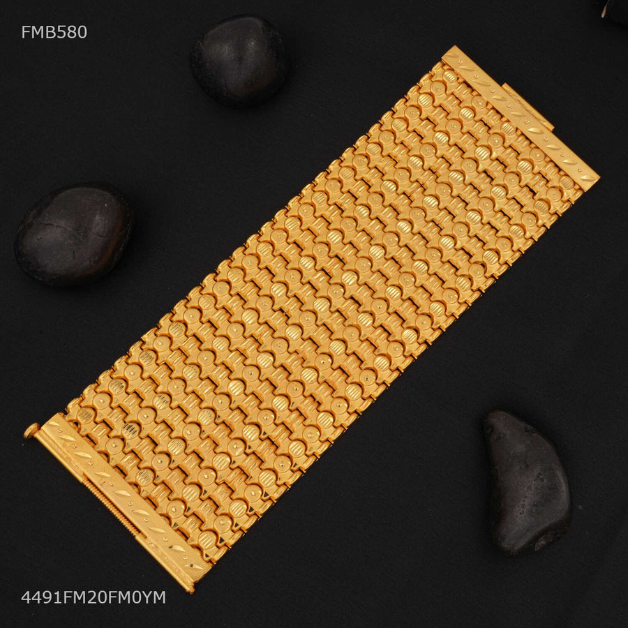 Designer 5 Line Heavy Bracelet For Men - FMB580