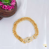 Designer AD Box Ring to Ring Bracelet for Men 