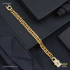 Designer AD Box Ring to Ring Bracelet for Men 