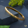 Designer Arrow Lining golden kada for Men
