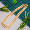 Designer Broad Round Pokel Chain for Man