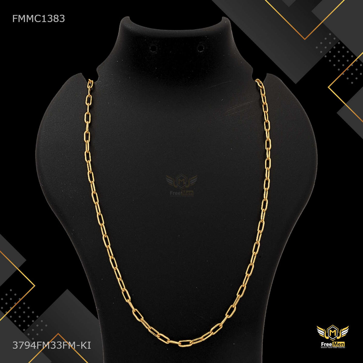 Designer Classic Lock to Lock Chain for Man - FMMC1383