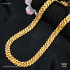 Designer Cuban Link Pokel golden plated Chain