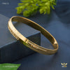 Designer Dot Lining golden kada for Men