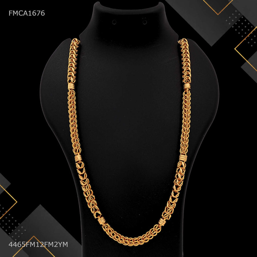 Designer Dual C Lock Ring Indo Chain for Man - FMCA1676