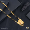 Designer Dual Mini AD Golden Mangalsutra for women 