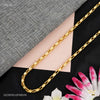 Designer Dual Owel Leaf Chain for Man