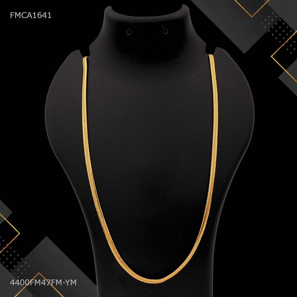 Designer Flat Snak Chain for Man - FMCA1641
