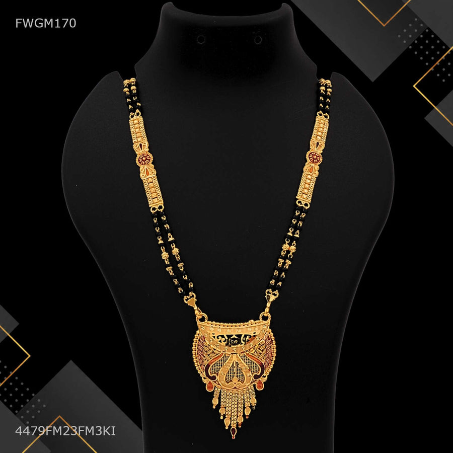 Designer Heart Shape  Mangalsutra For women - FWGM170