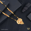 Designer M Cut Golden Mangalsutra for women