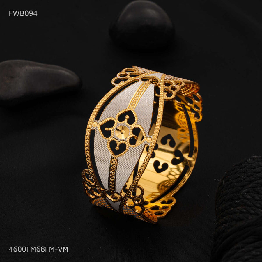 Designer Matte with Glossy Texture Bangles For Women - FWB094