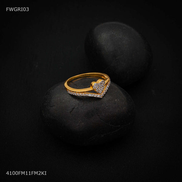 1 Gram Gold Plated Rings for Women | Latest Women Ring Designs – Freemen®