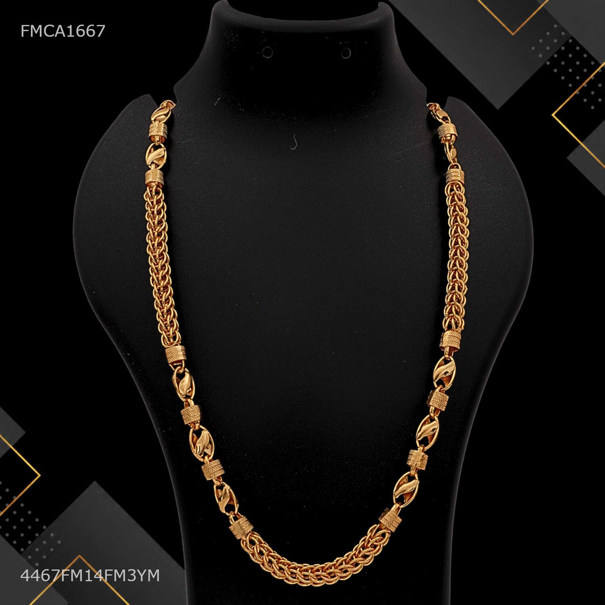 Designer Mini Lotus Indo Chain for Man - FMCA1678