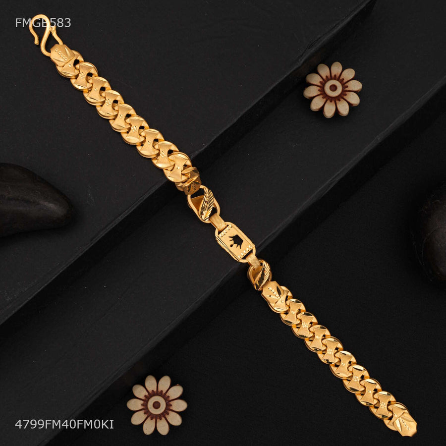 Designer Nawabi Crown with Pokel Bracelet For Men - FMGB583