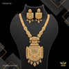 Designer Net Temple Necklaces for women