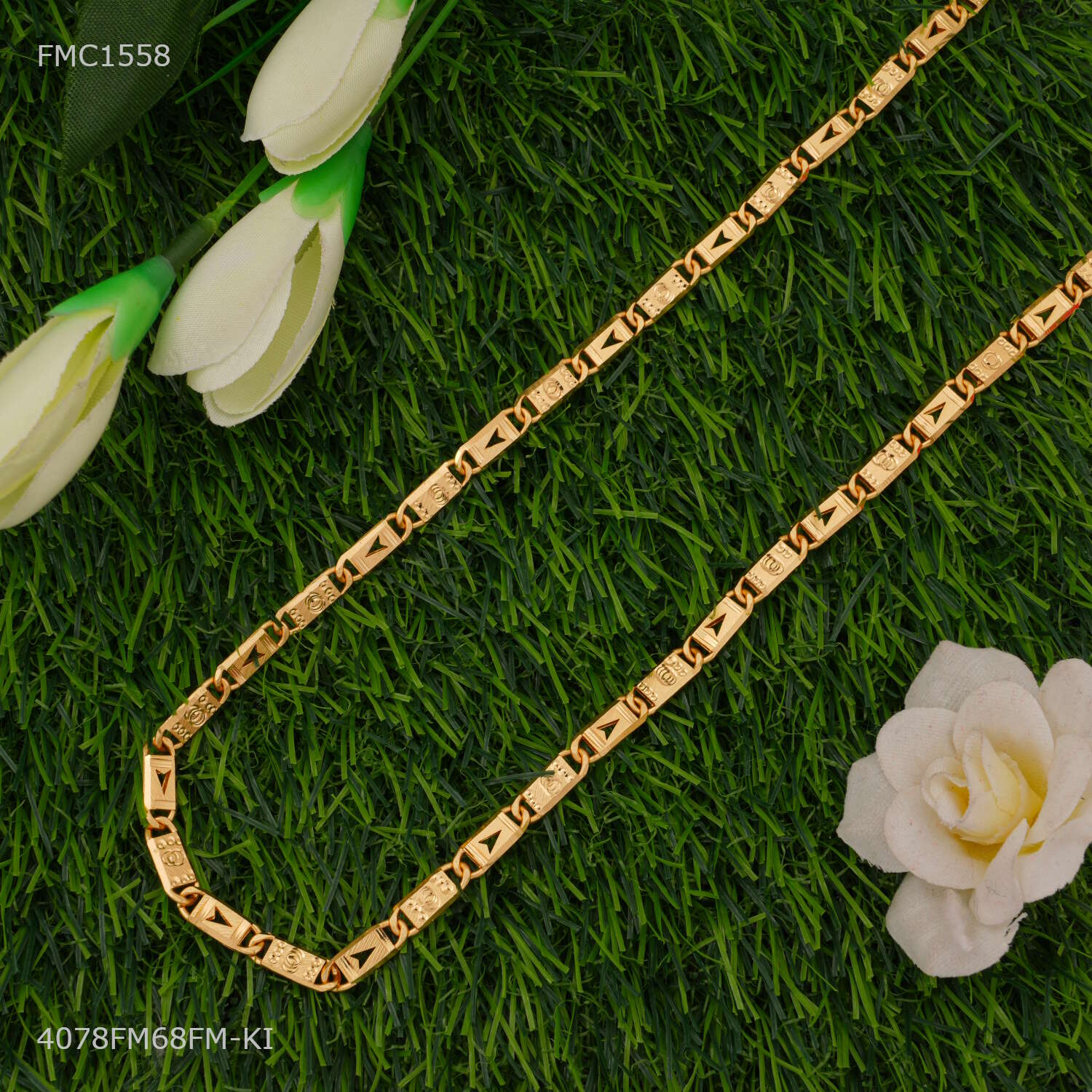 Designer New Arrow to Arrow Nawabi Chain for Man - FMC1558 – Freemen®