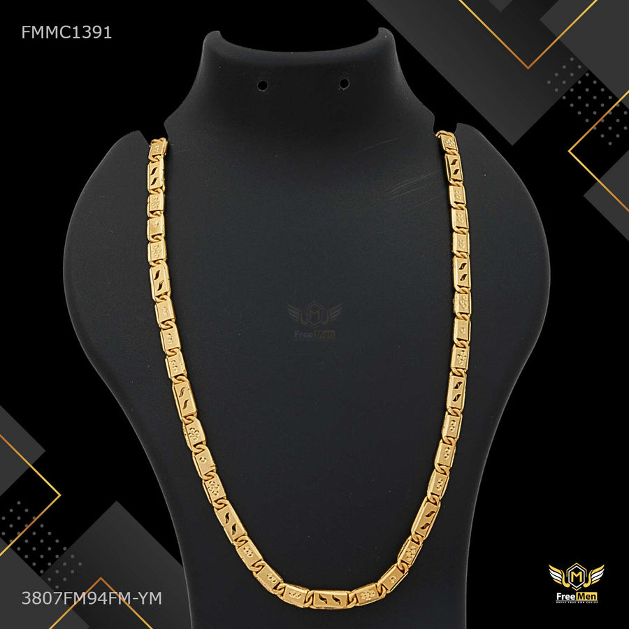 Designer New Dual S cut Nawabi Chain for Man - FMMC1391
