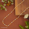 Designer New Thin Pipe with AD gold plated chain For Man - FMGC1239