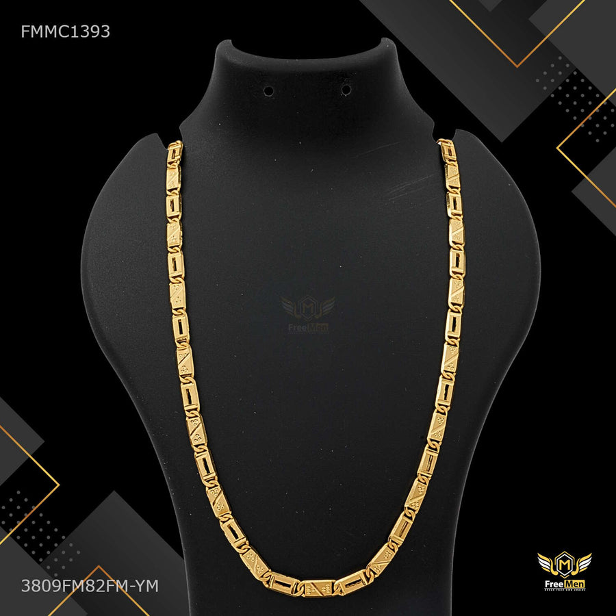 Designer One by One Lining Nawabi Chain for Man - FMMC1393