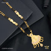 Designer Radha Krishna with AD Mangalsutra for women