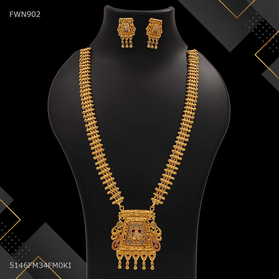 Designer Rajwadi Jharokha Long Haar for women - FWN902