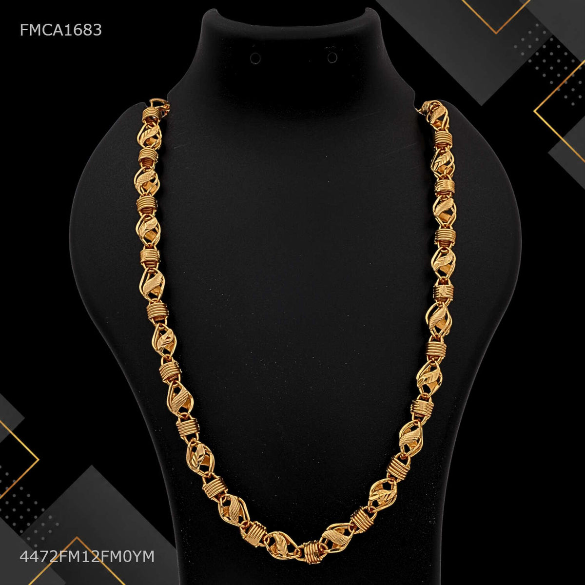 Designer Spring Leaf Chain for Man - FMCA1683