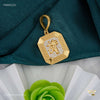 Designer Squar AD Maa Pendent for Men 