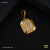 Designer Squar AD Maa Pendent for Men 