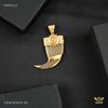 Designer Sun with OM Nail Pendent for Men