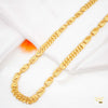 Designer Wifi Cuban Link Pokel golden plated Chain