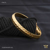 Dimond cut Lining golden kada for Men