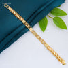 Dimond cut Nawabi with LotusBracelet For Men