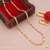 Dot Leaf with X Lock Chain for Man