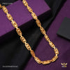 Dual Divide C Cut gold plated chain For Man