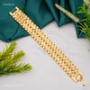 Dual Line Shini Flower Bracelet for Men