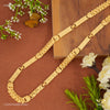 Dual Long Nawabi with Pokel gold plated chain For Man