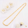 Dual Mini Shini Heart Nawabi Gold plated Chain