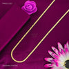 Flat Snak gold plated Chain