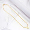 Flat Snak gold plated Chain