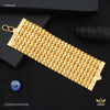 Four Line Snak Dot Bracelet For Men
