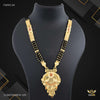 Half Moon Flower cut Golden Mangalsutra for women