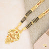 Half Moon Flower cut Golden Mangalsutra for women